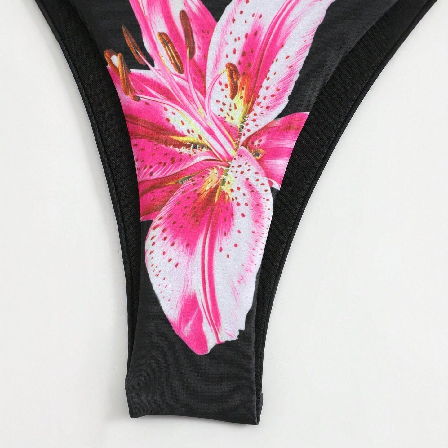 Bikini Cover Up Sexy Lily Printed Swimsuit Three Piece Set