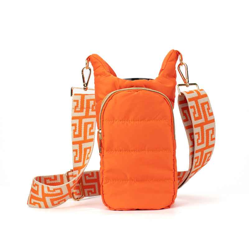 The Capri | Tumbler Carrier Crossbody Orange