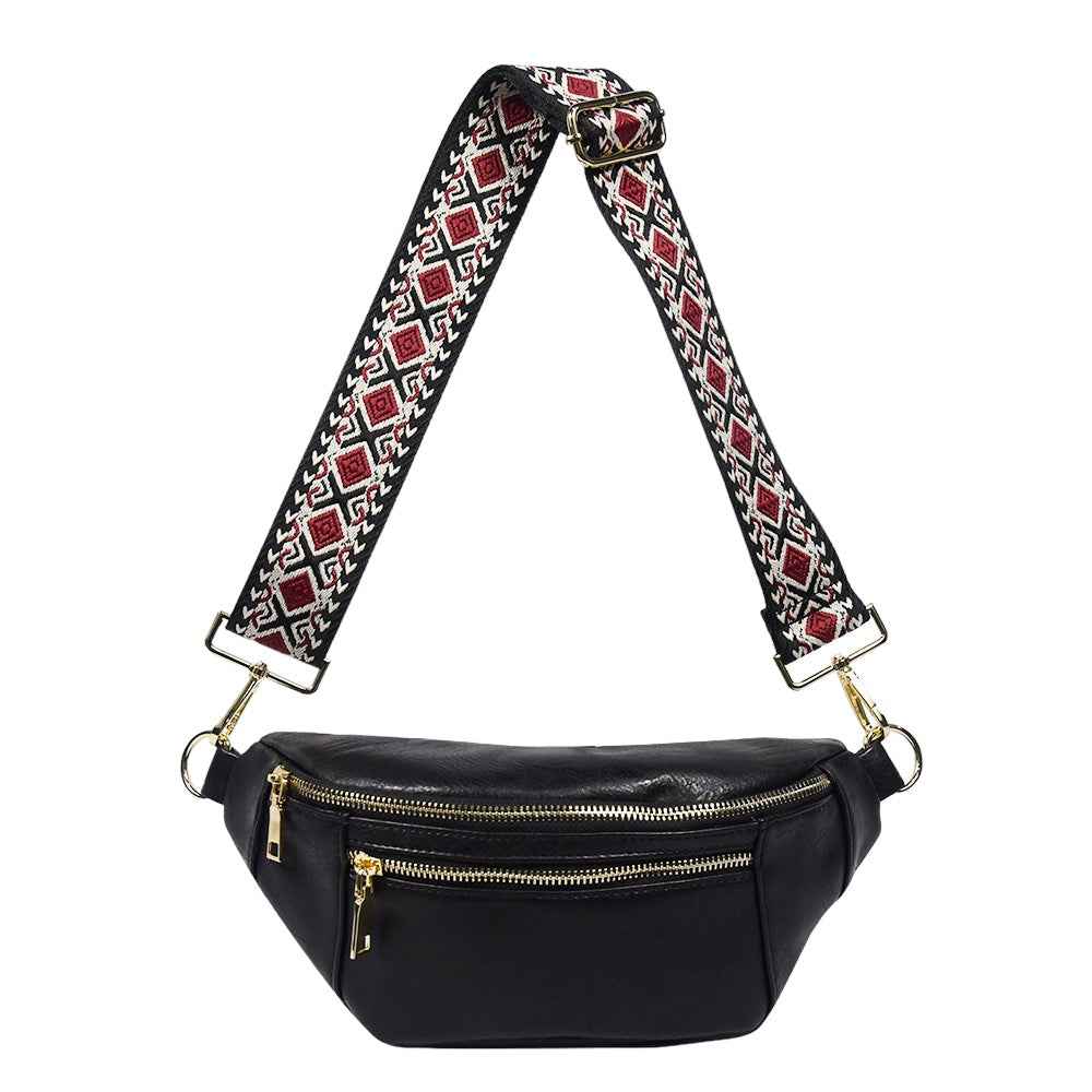 The Soho | Dual Zipper Sling Bag