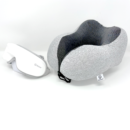 Relaxable™ Eye Massager with Heat Eye Massager With Neck Pillow