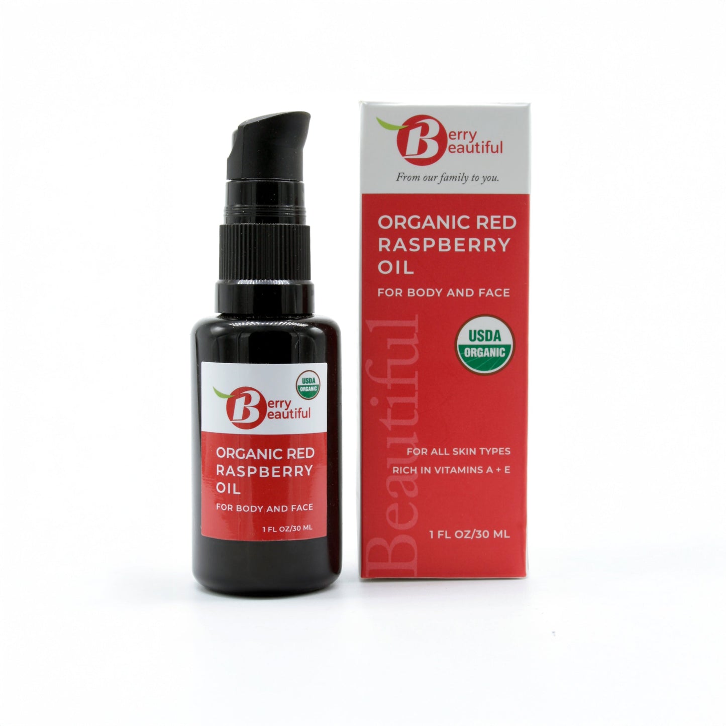 Certified Organic Red Raspberry Oil