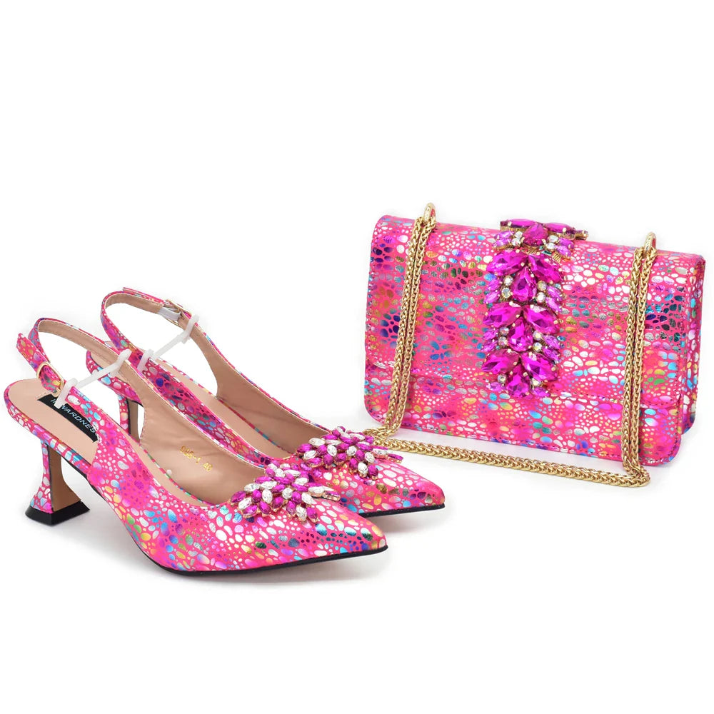 Italian Shoes And Bag Sets HVB1-1