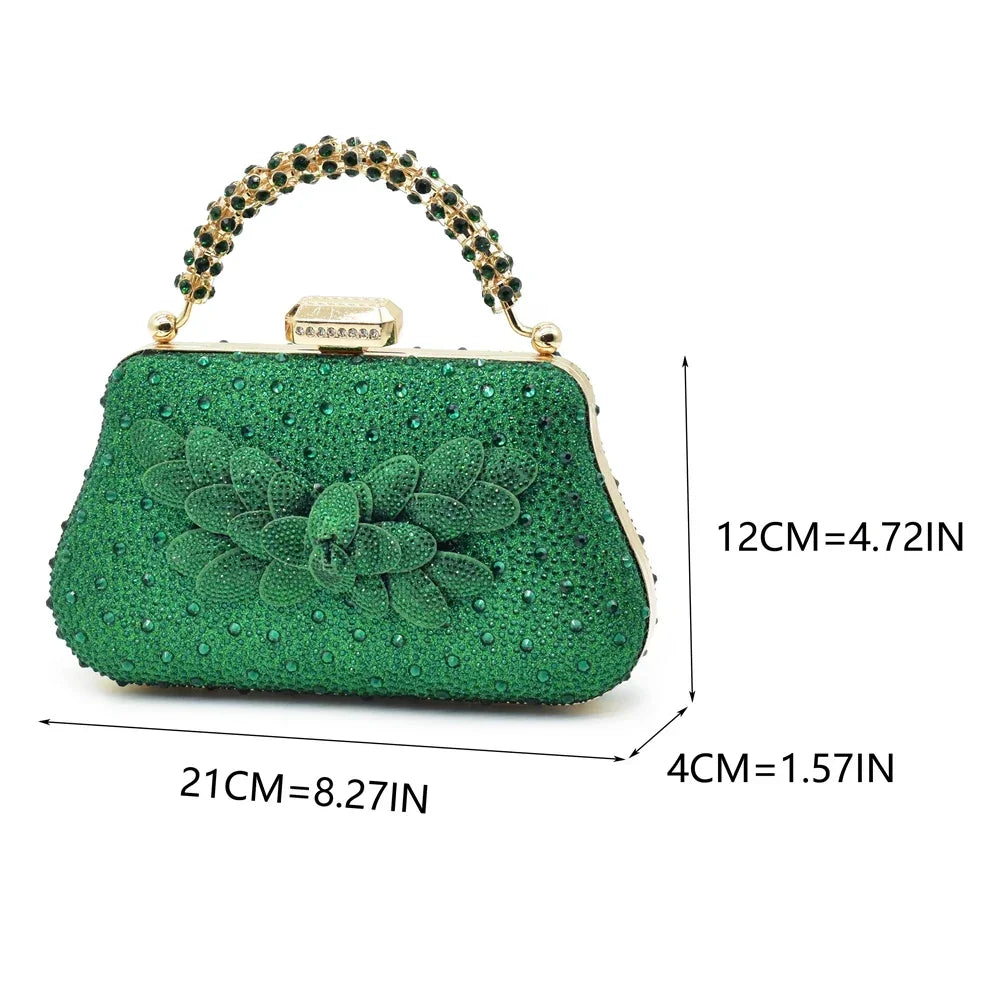 New Arrival Italian Design Luxury Women's Pointed Toe Shoes Bag Set- ED119