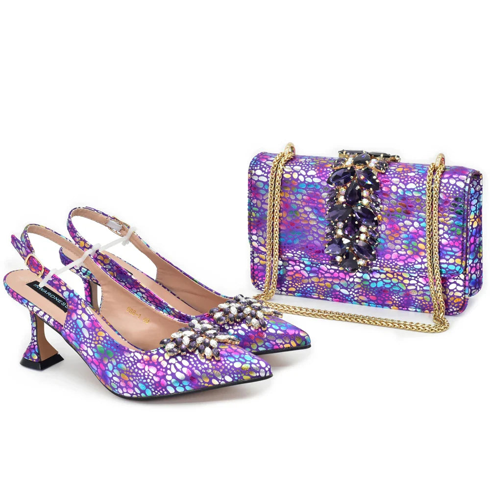 Italian Shoes And Bag Sets HVB1-1