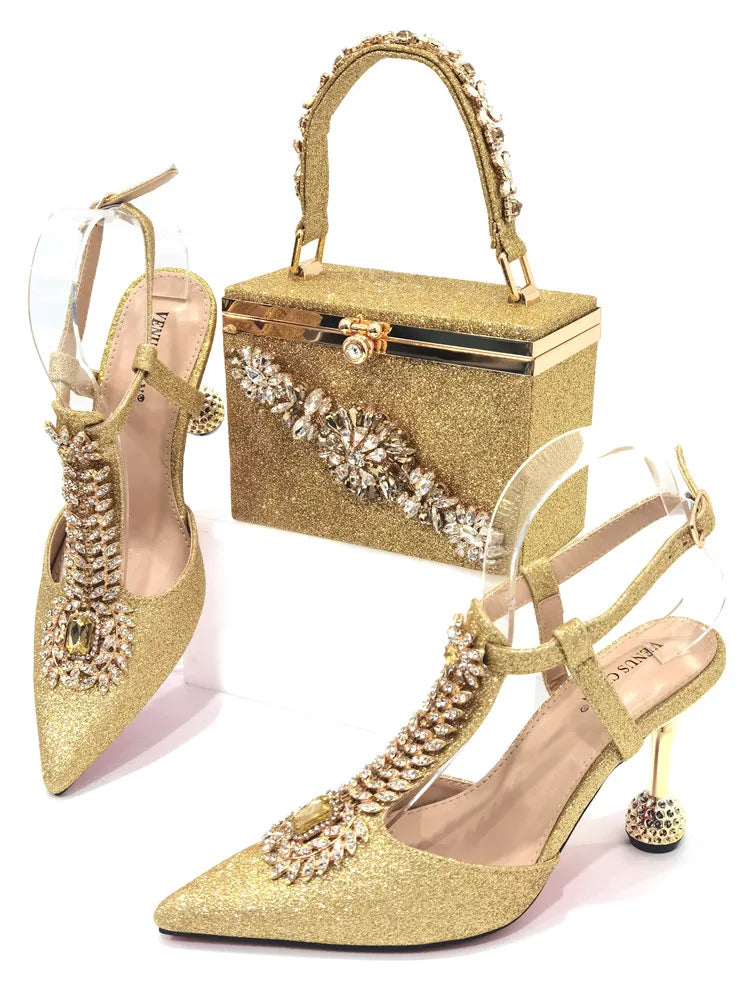 Italian Shoe and Bag Set New HUY1-11