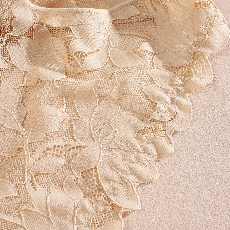 3Pcs/Set Sexy Floral Lace Underwear Panties Sets Hollow Out See-Through Romantic Lingerie Underwear Sexy Women Panties S-XL