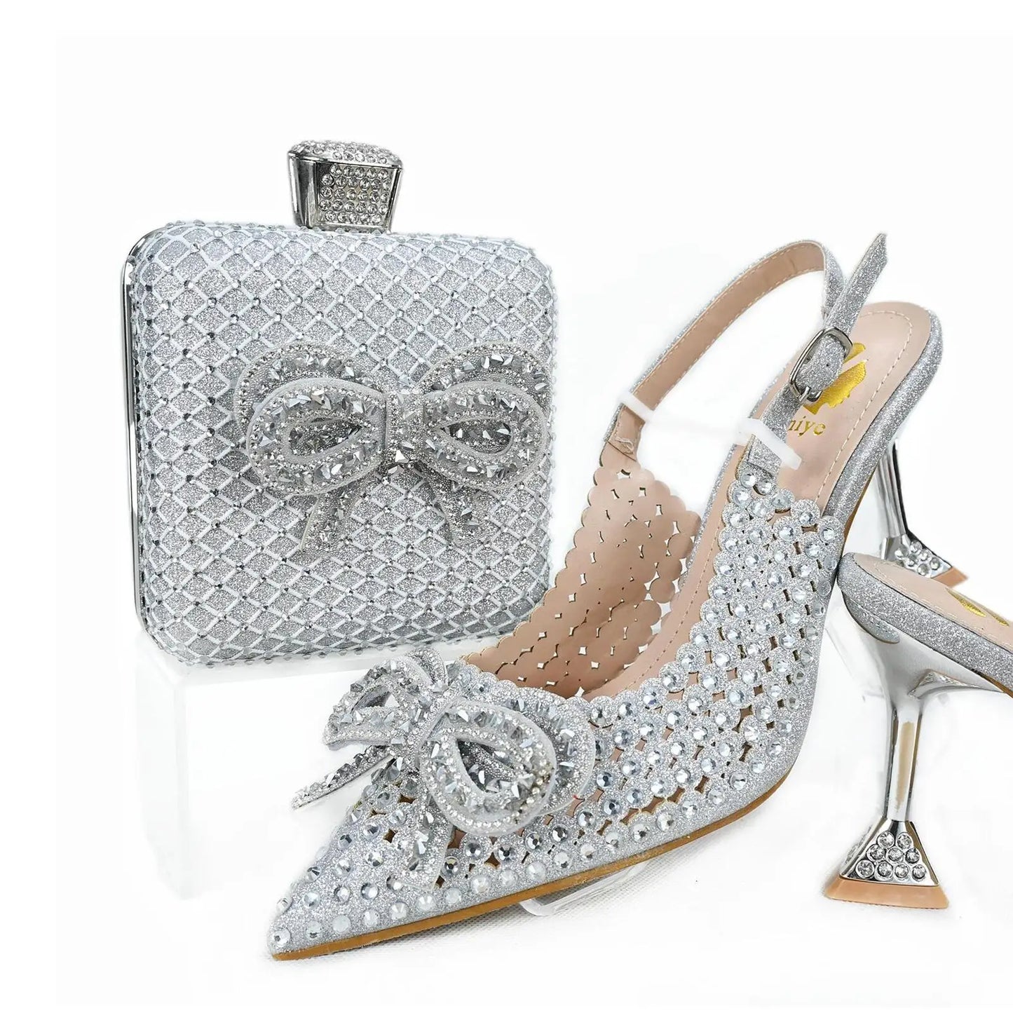 Italian gold Shoes And Bag Sets HTG1-9