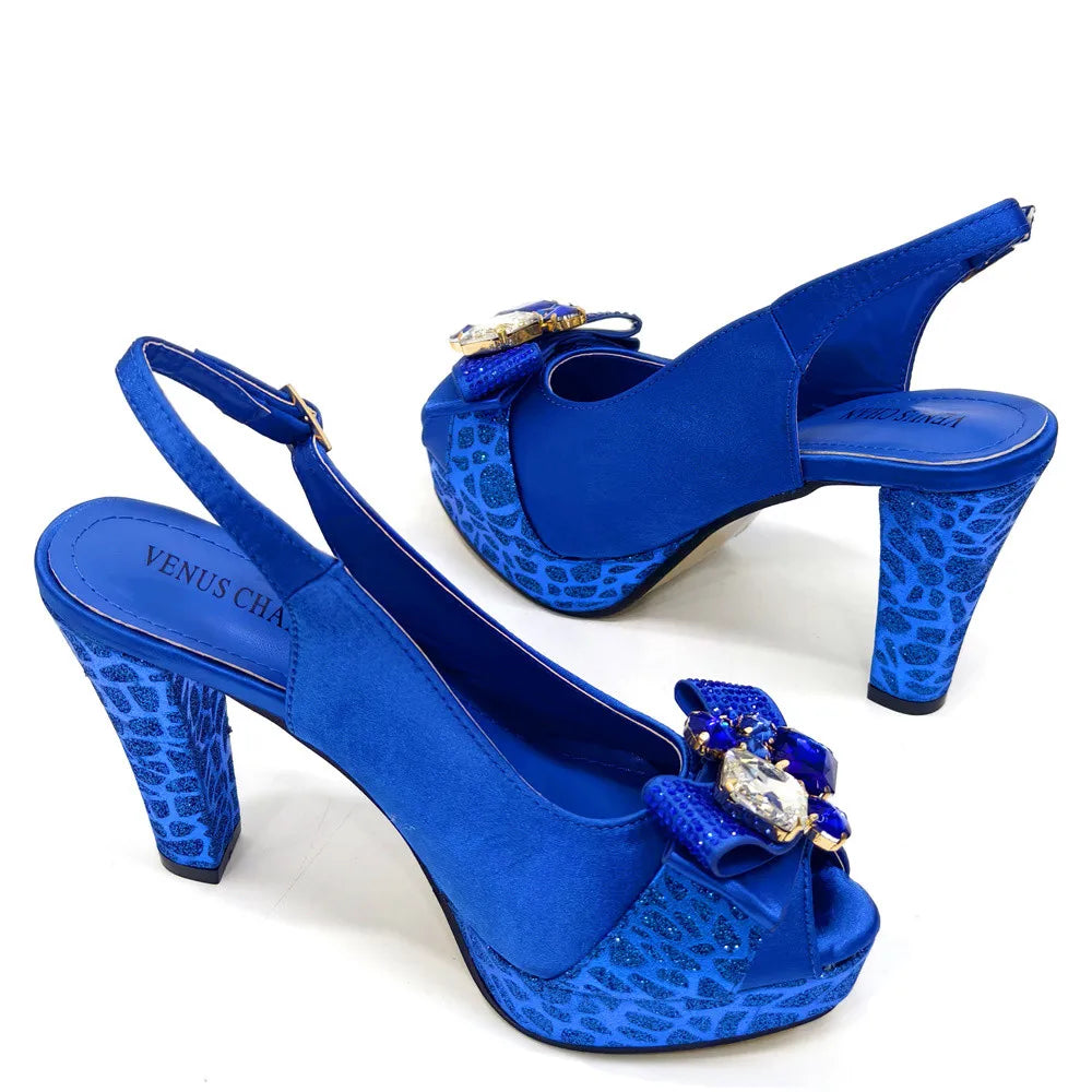 New Fashion Evening Shoes and Bag Italian Design