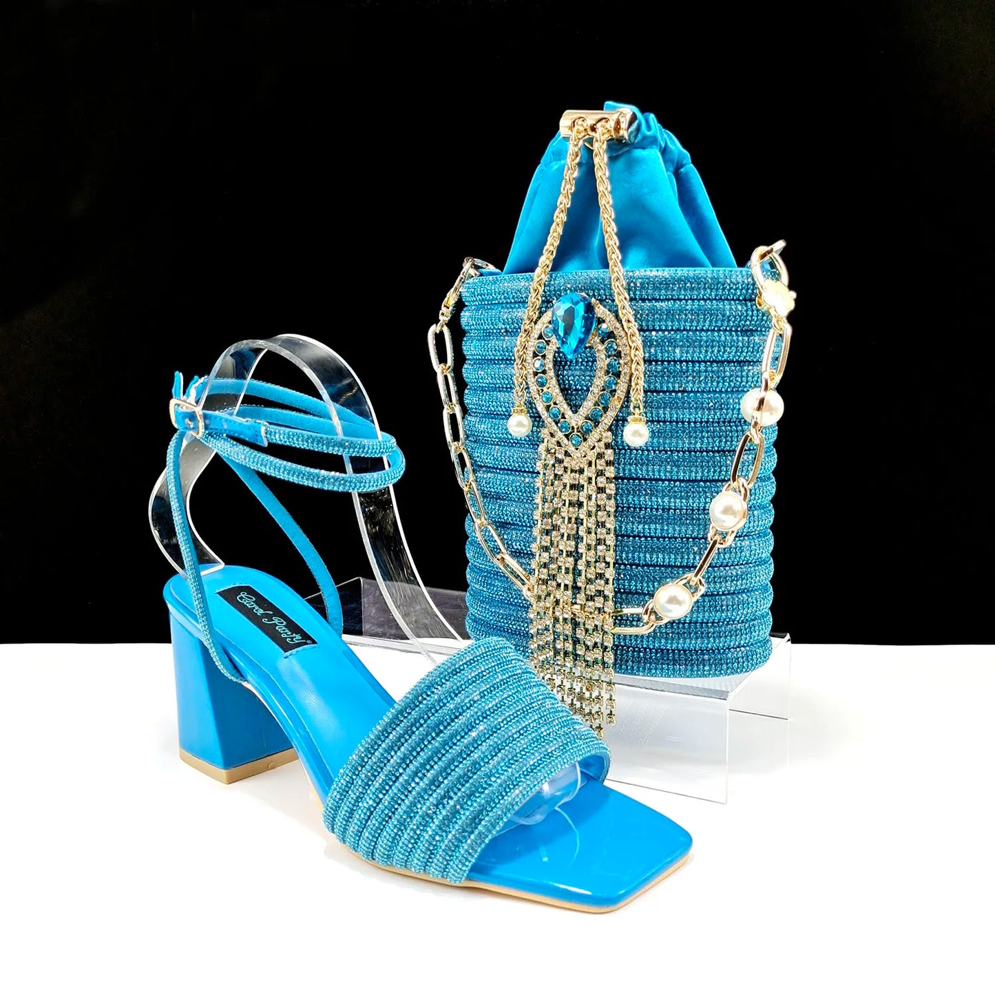 Lastest Italian Design Ladies Shoes with Matching Bag Set  HJJ1-23