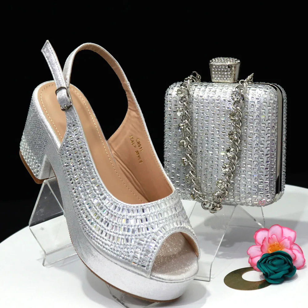 FASHION Women Shoes and Bags To Match Set HAS1-2