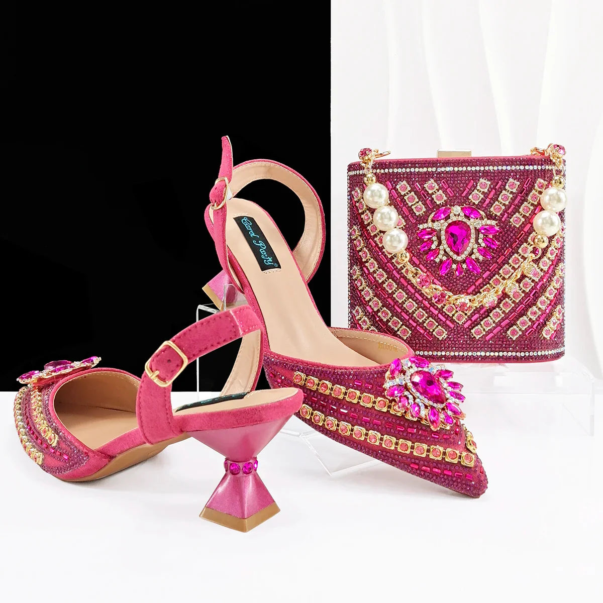 Hot Matching Women Shoe and Bag Set HFG1-1