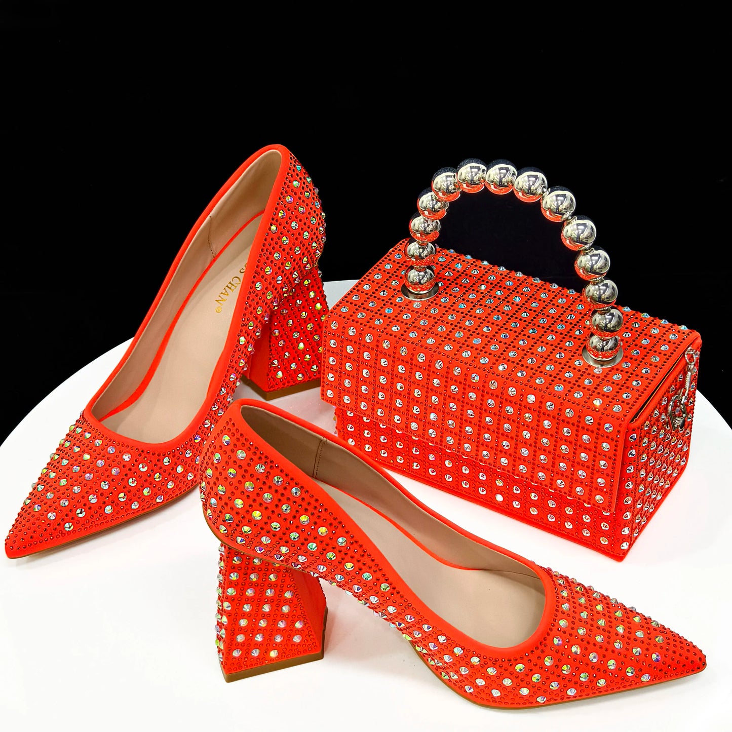 Lastest Shoes And Bag Matching Set HOP1-4