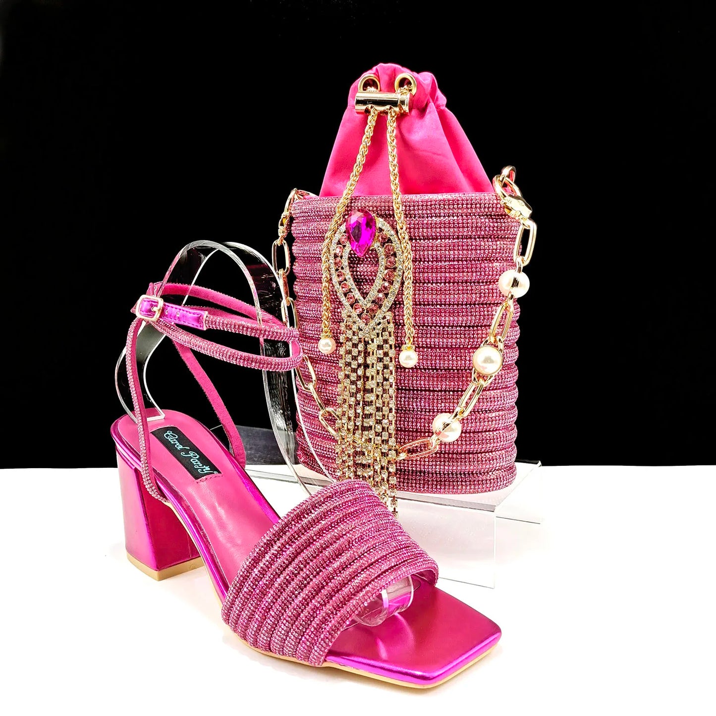 Lastest Italian Ladies Shoes with Matching Bag Set HJJ1-23
