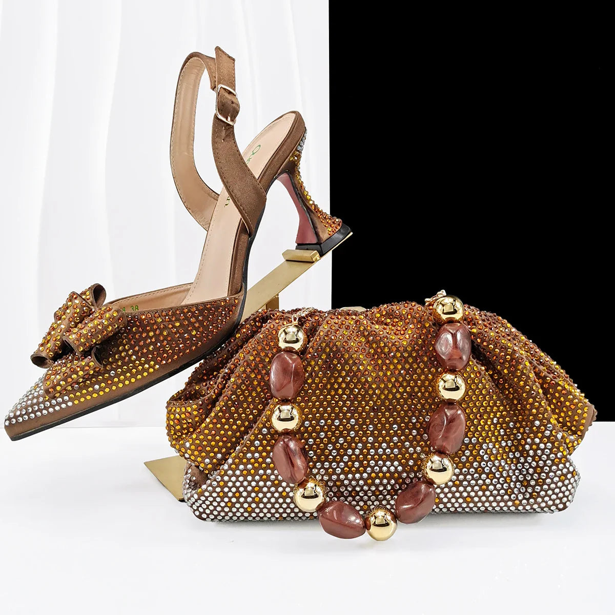 High Quality Ladies Shoes And Bags Set HC1-1