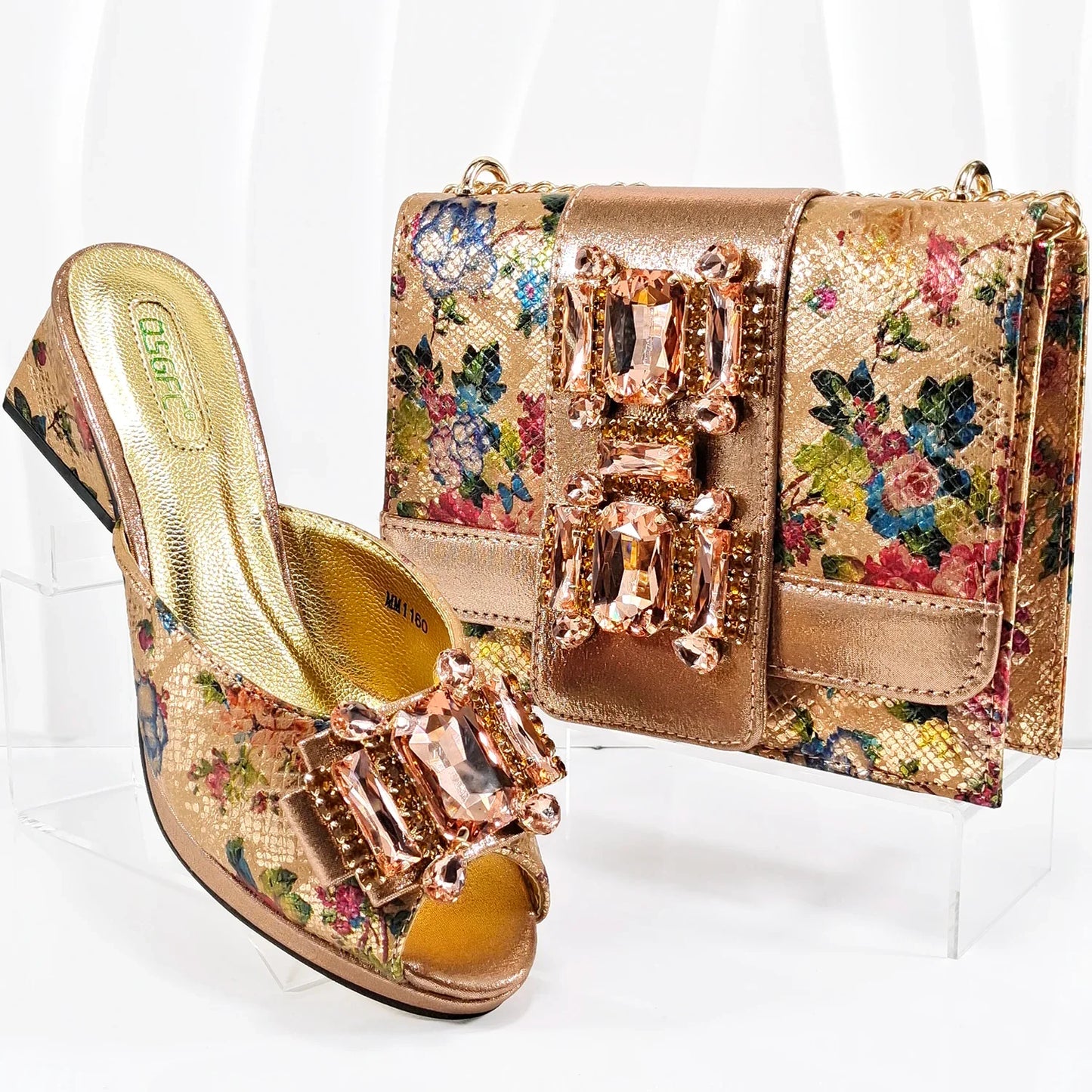 Shoes And Bag Matching Set For Party HAA1-9