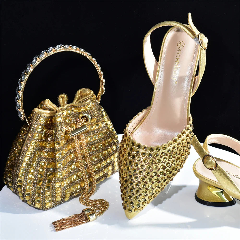 Charming Shoes And Bag Matching Set HAB1-6