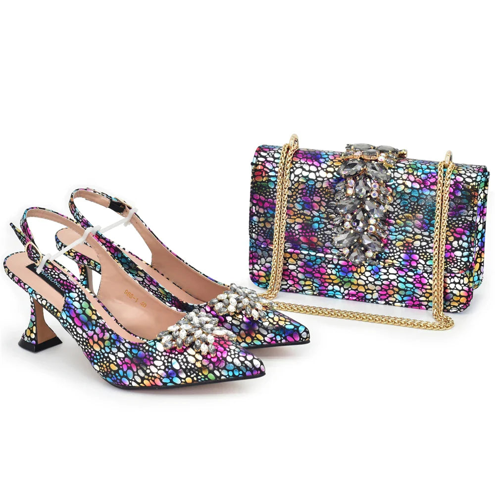 Italian Shoes And Bag Sets HVB1-1