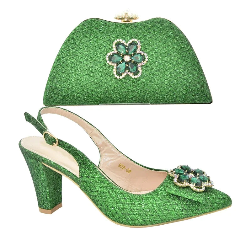 Latest Shoes and Bag Set African Sets