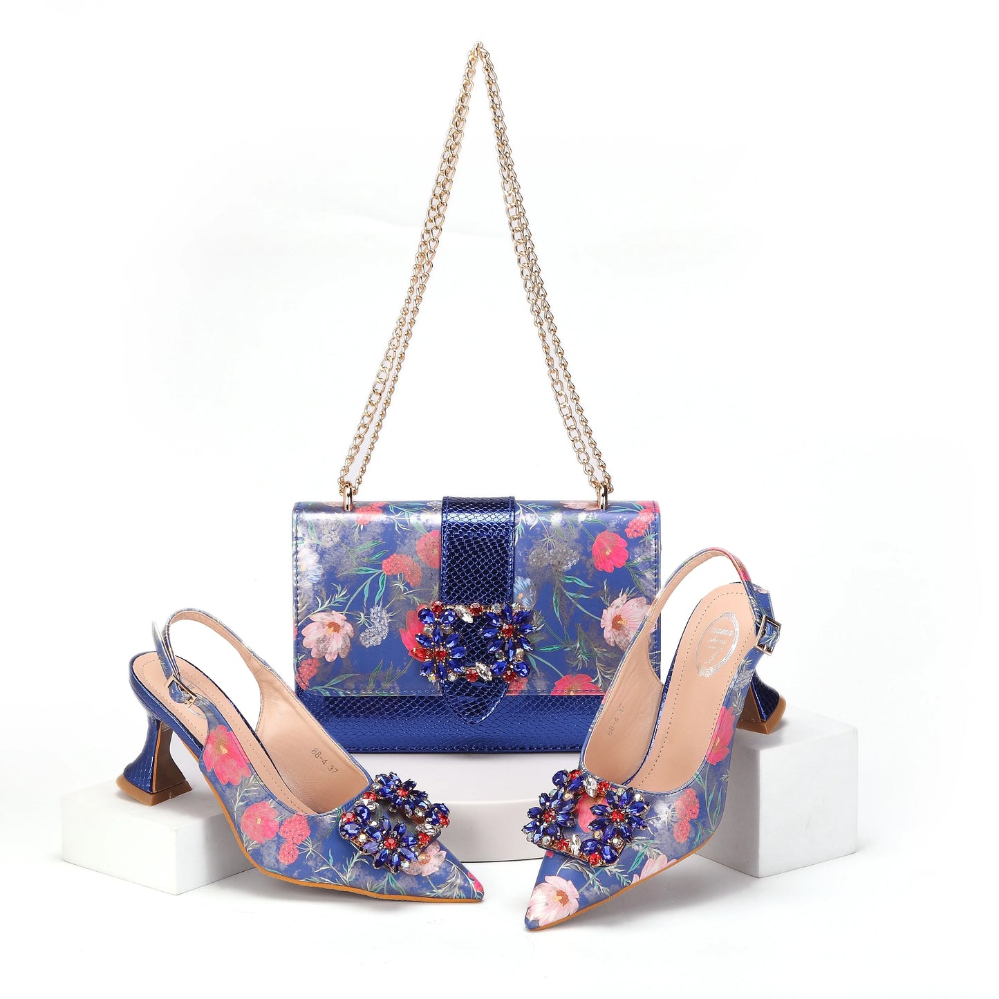 New Design Shoes Matching Bag Set