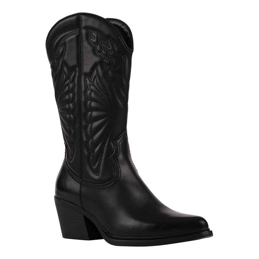 Women's Savannah Black Booties Black