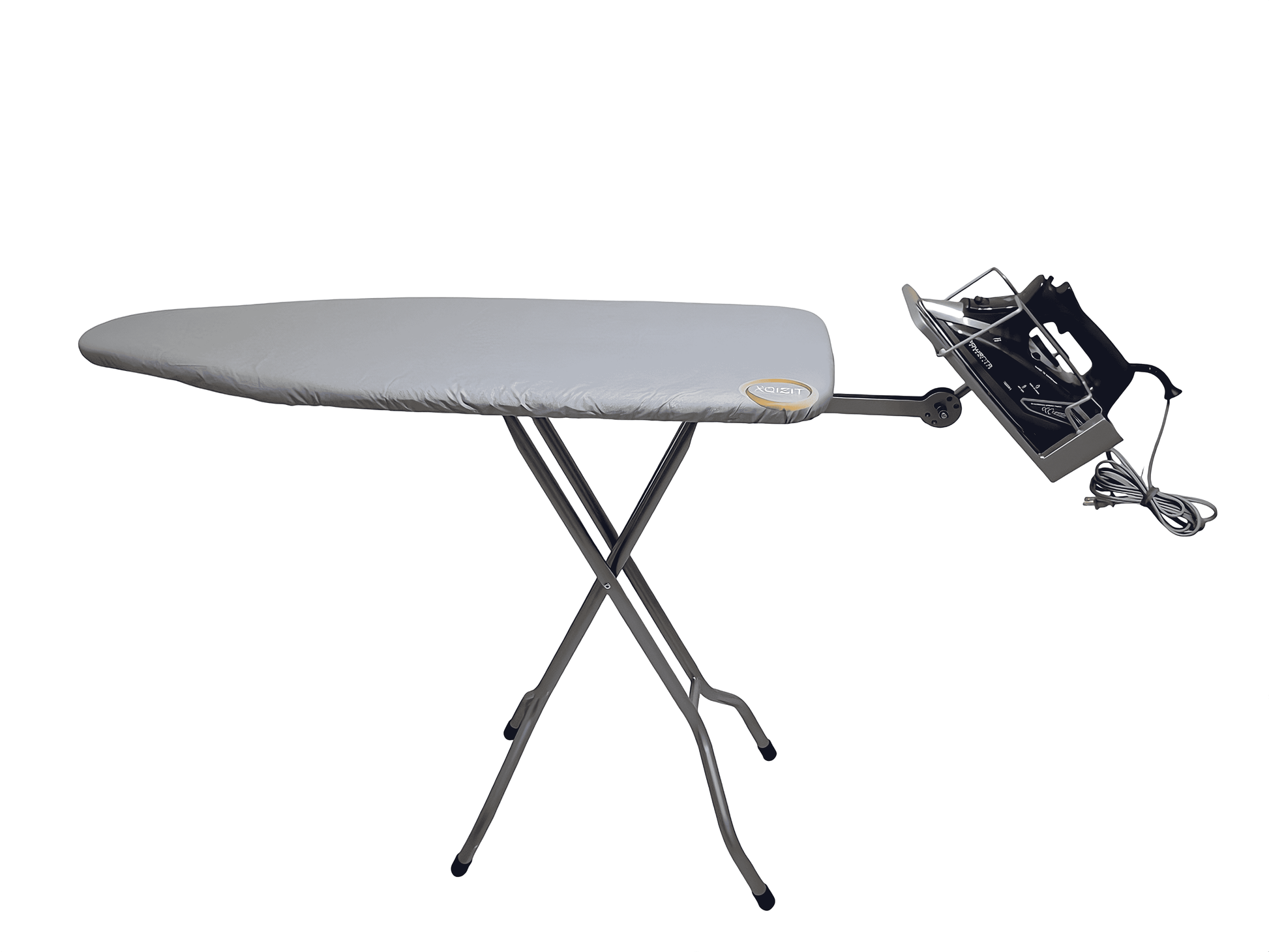 XQiZiT Ironing Board with an Adjustable Iron Holder Stand and Steam-Saving Technology