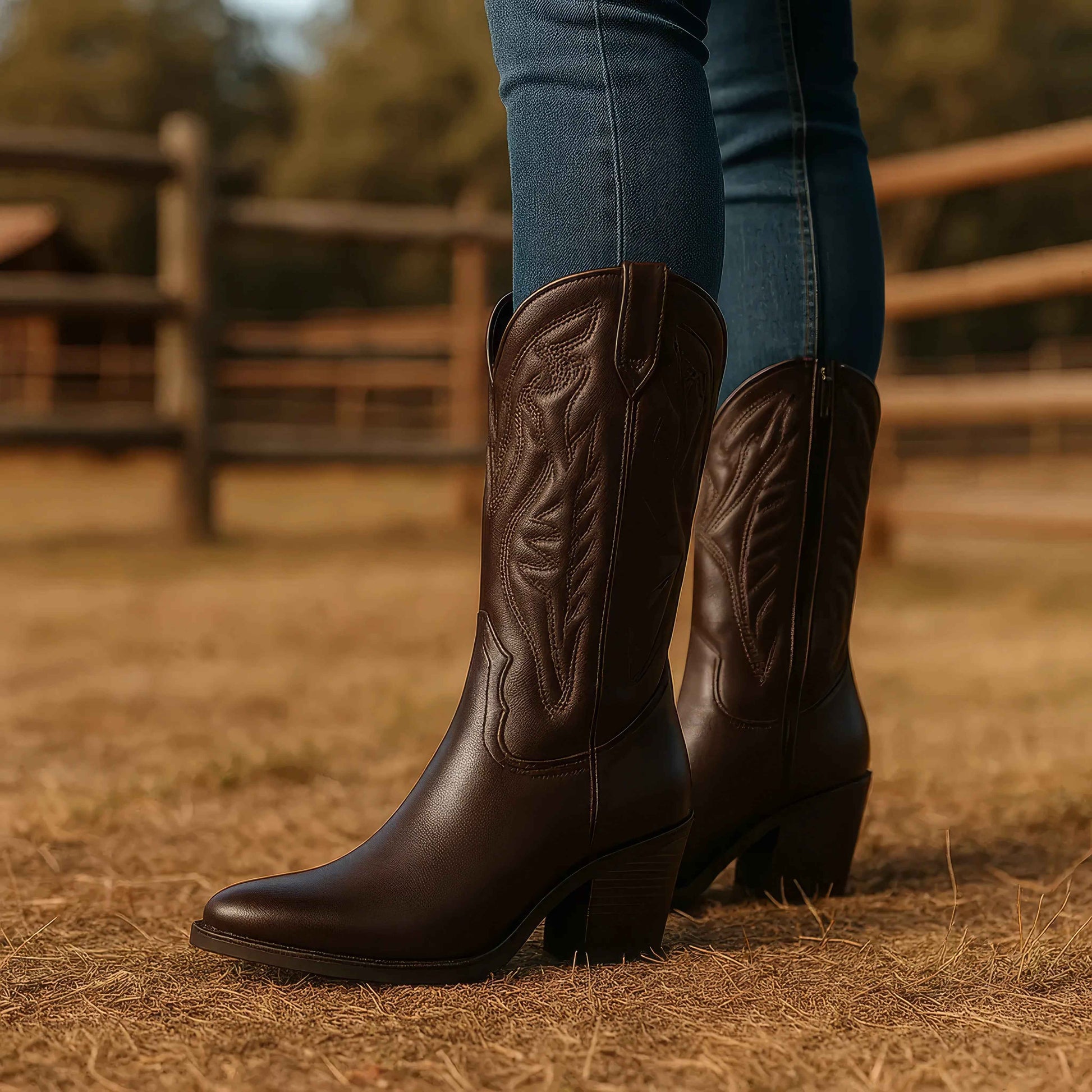 Women’s Savannah Dark Brown Booties | Stylish Fall Footwear