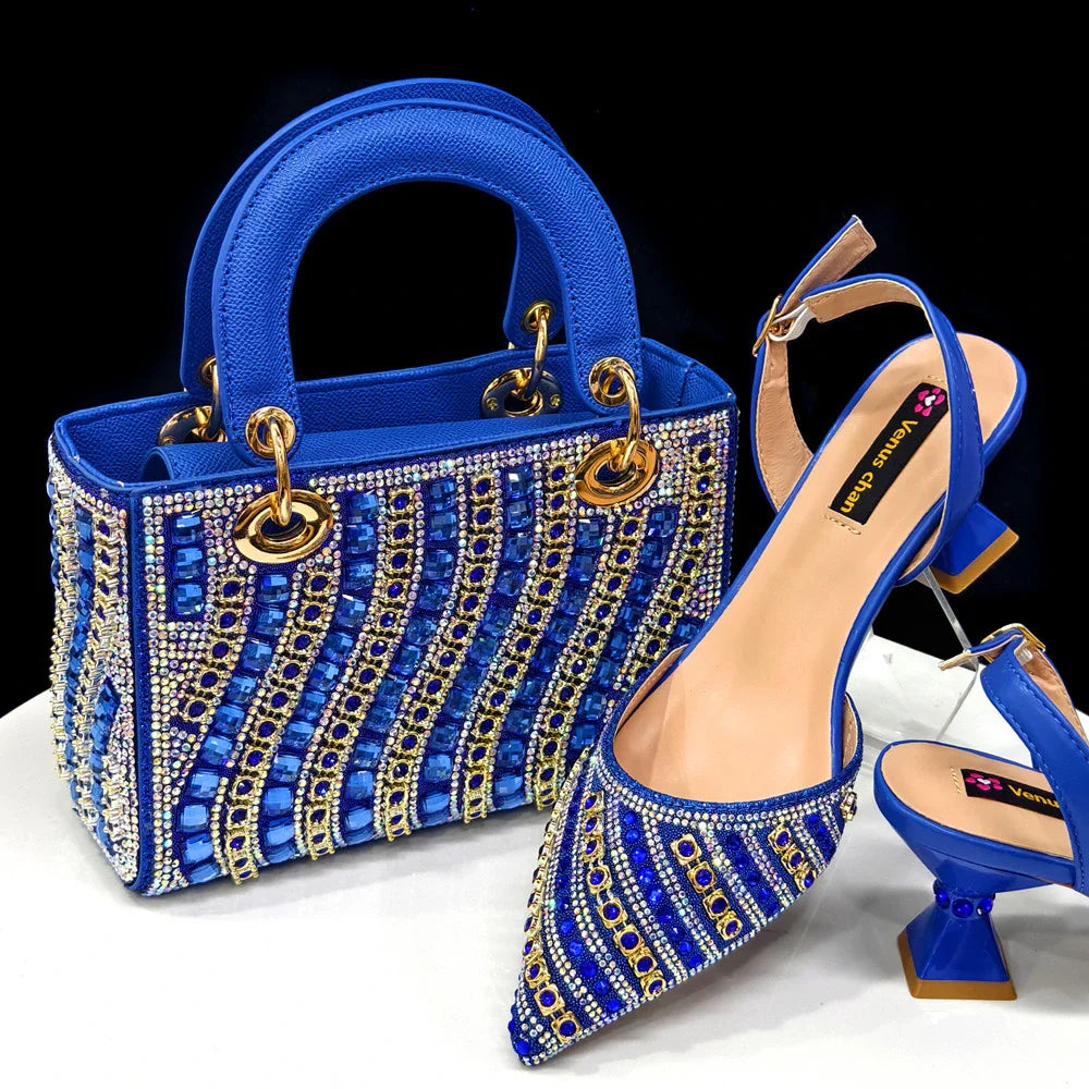 Matching Women Shoe and Bag Set ED130
