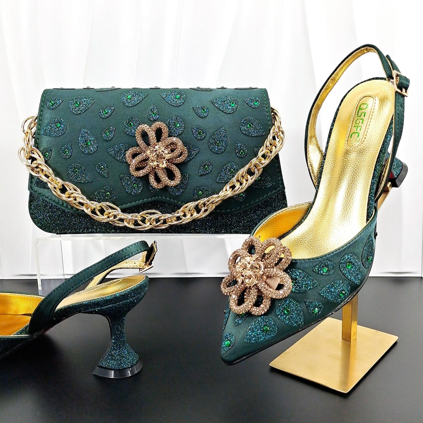 Newly Arrived Classic Style Hand Bag Matching High Heels