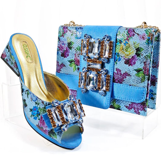 Shoes And Bag Matching Set For Party HAA1-9