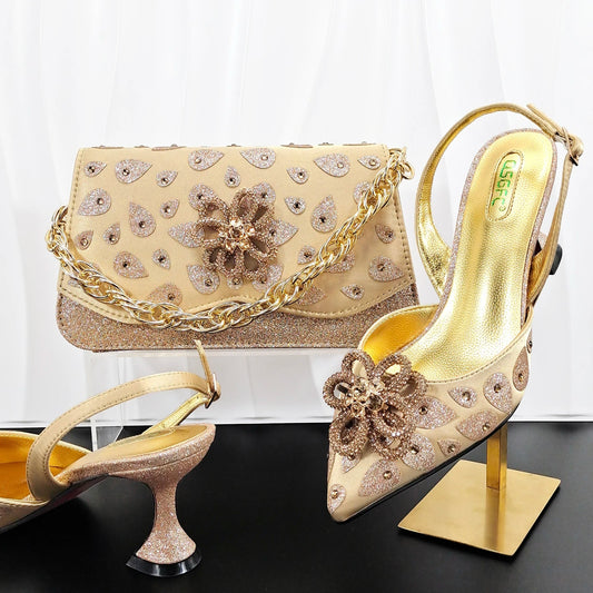 Newly Arrived Classic Style Hand Bag Matching High Heels