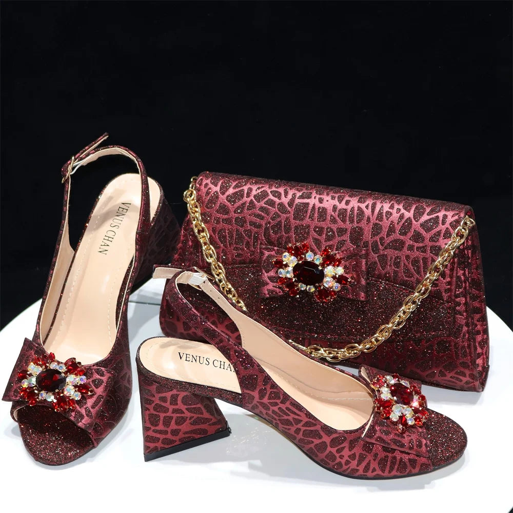 Italian Shoes And Bag Sets HRE1-2