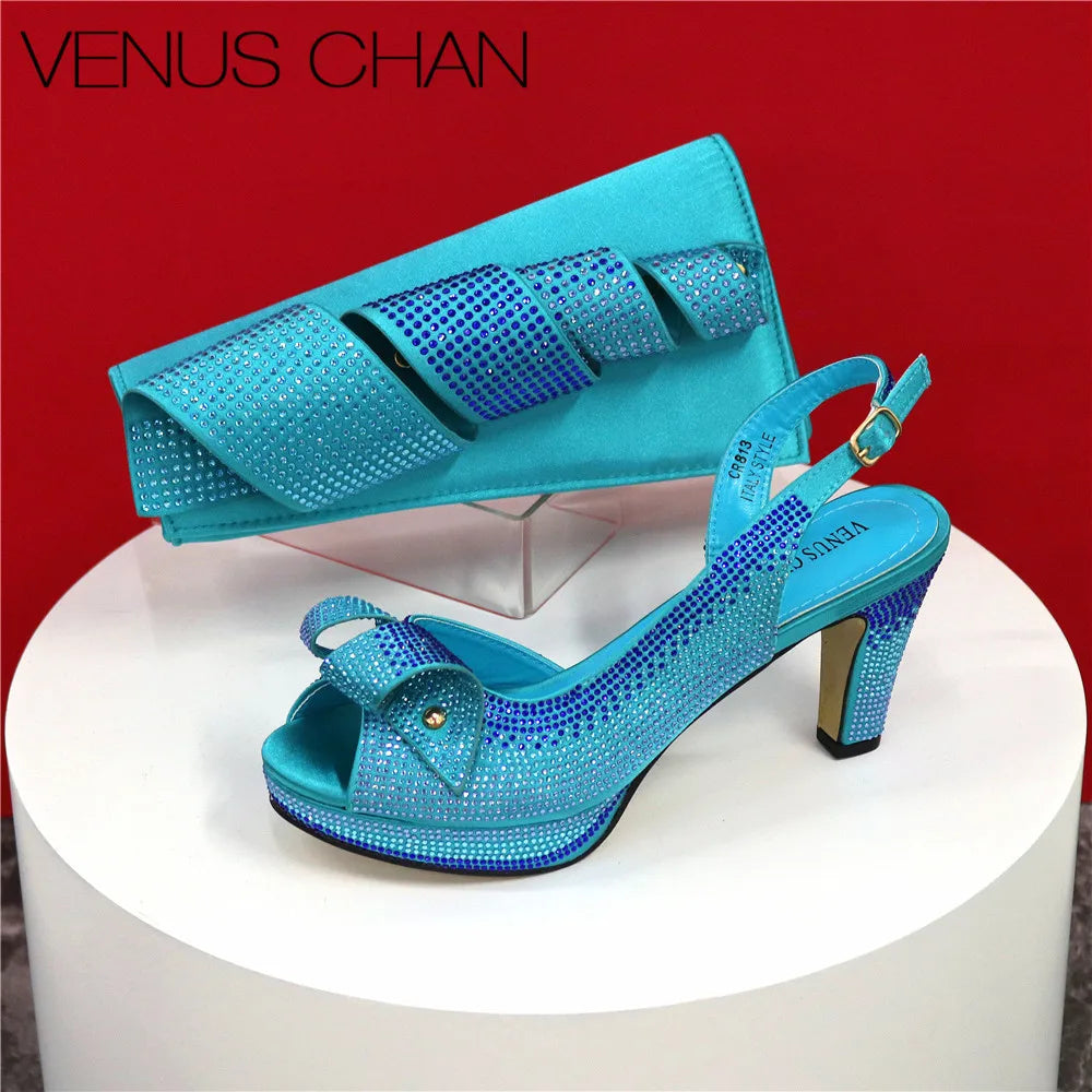 Pattern Popularity Noble Women's Shoes And Bag Set