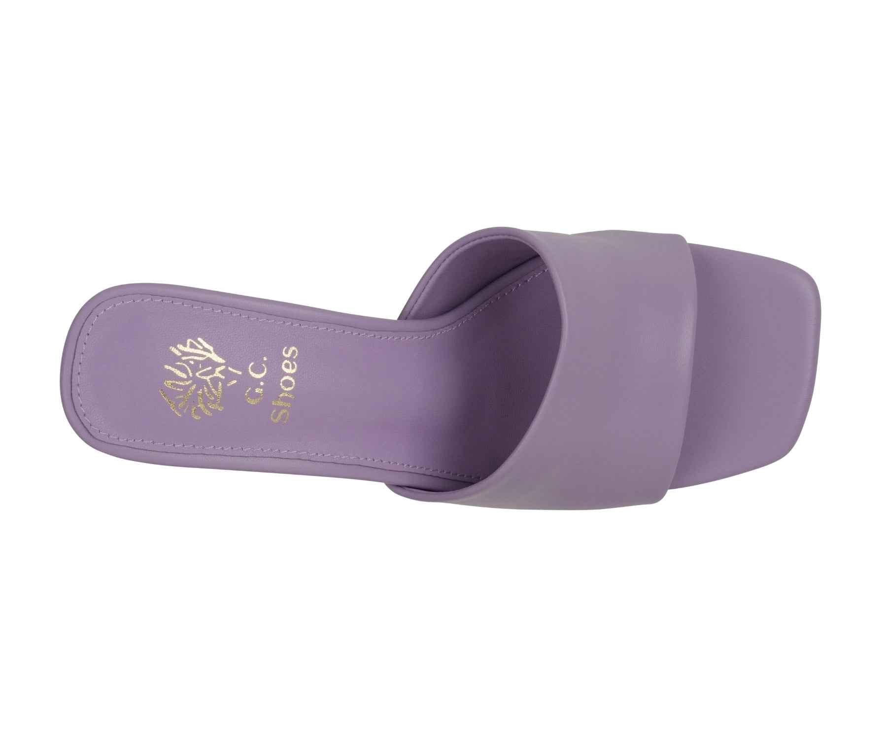 Women's Soho Lilac Square Toe Heeled Sandals