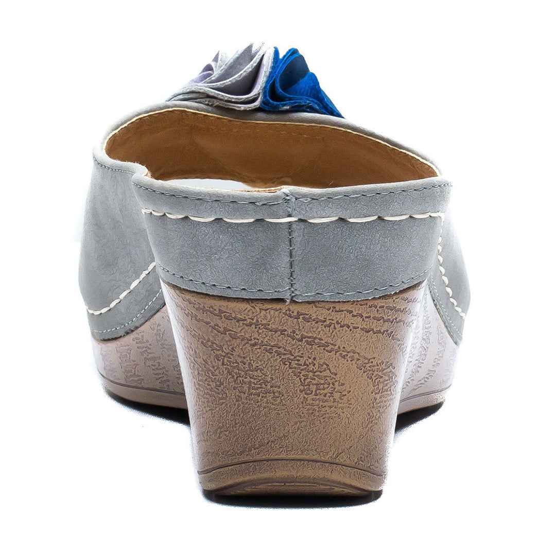 Women's Sydney Grey Wedge Sandals