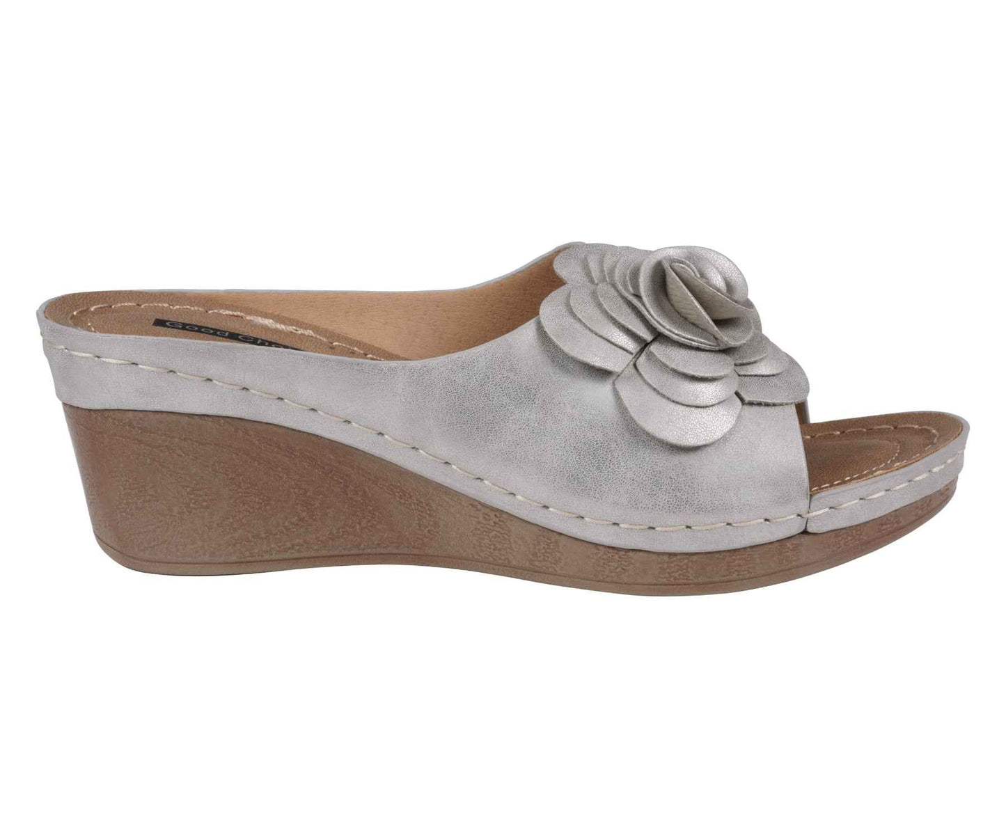 Women's Tokyo Silver Wedge Sandals