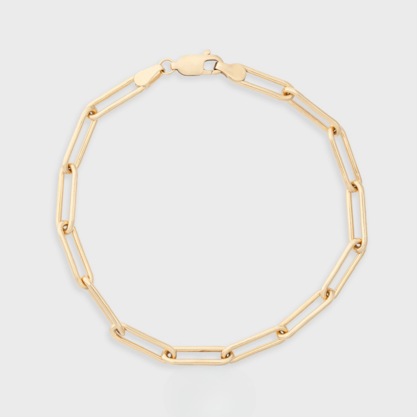 chunky paperclip bracelet