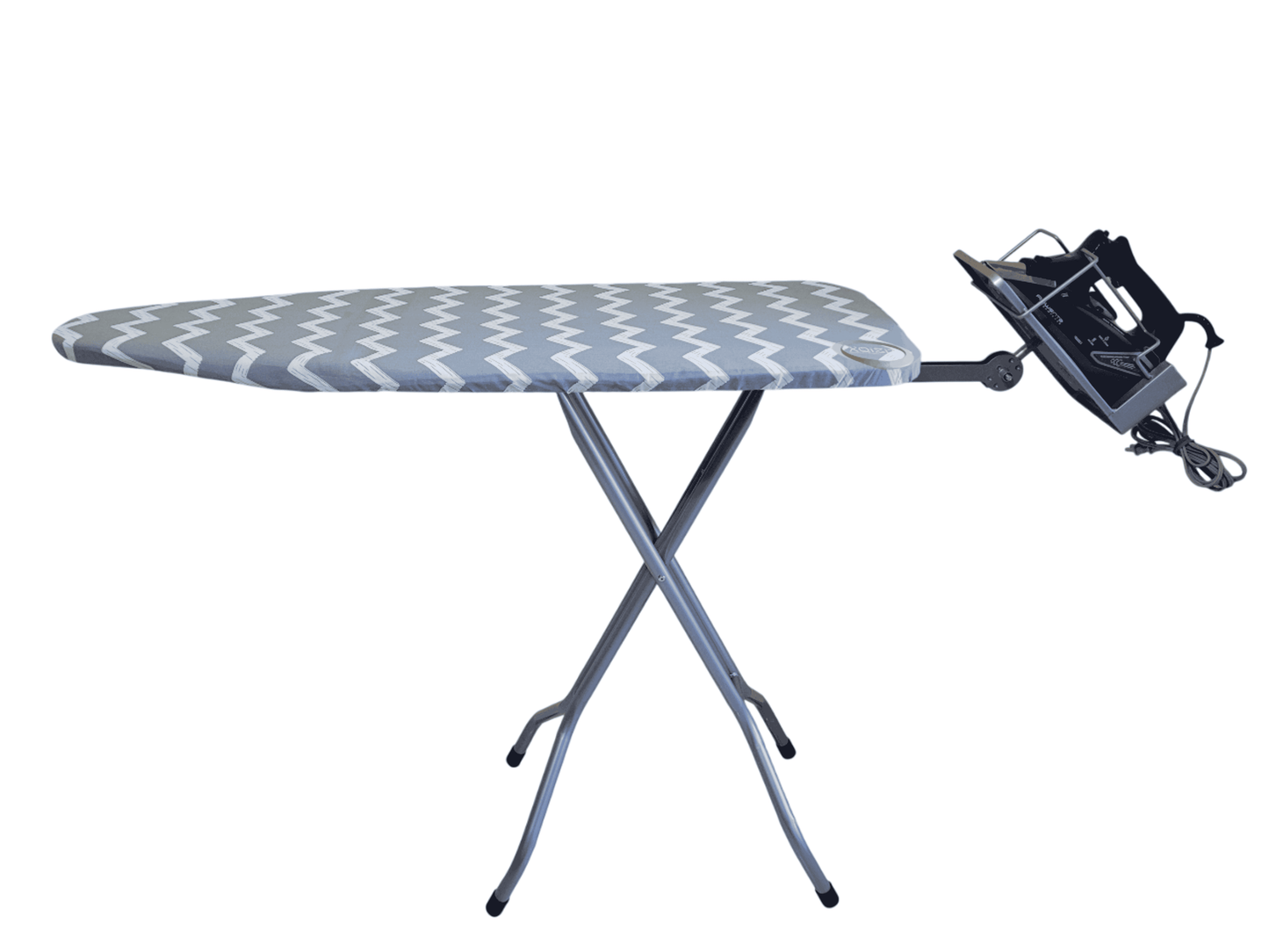 XQiZiT Ironing Board with an Adjustable Iron Holder Stand and Steam-Saving Technology