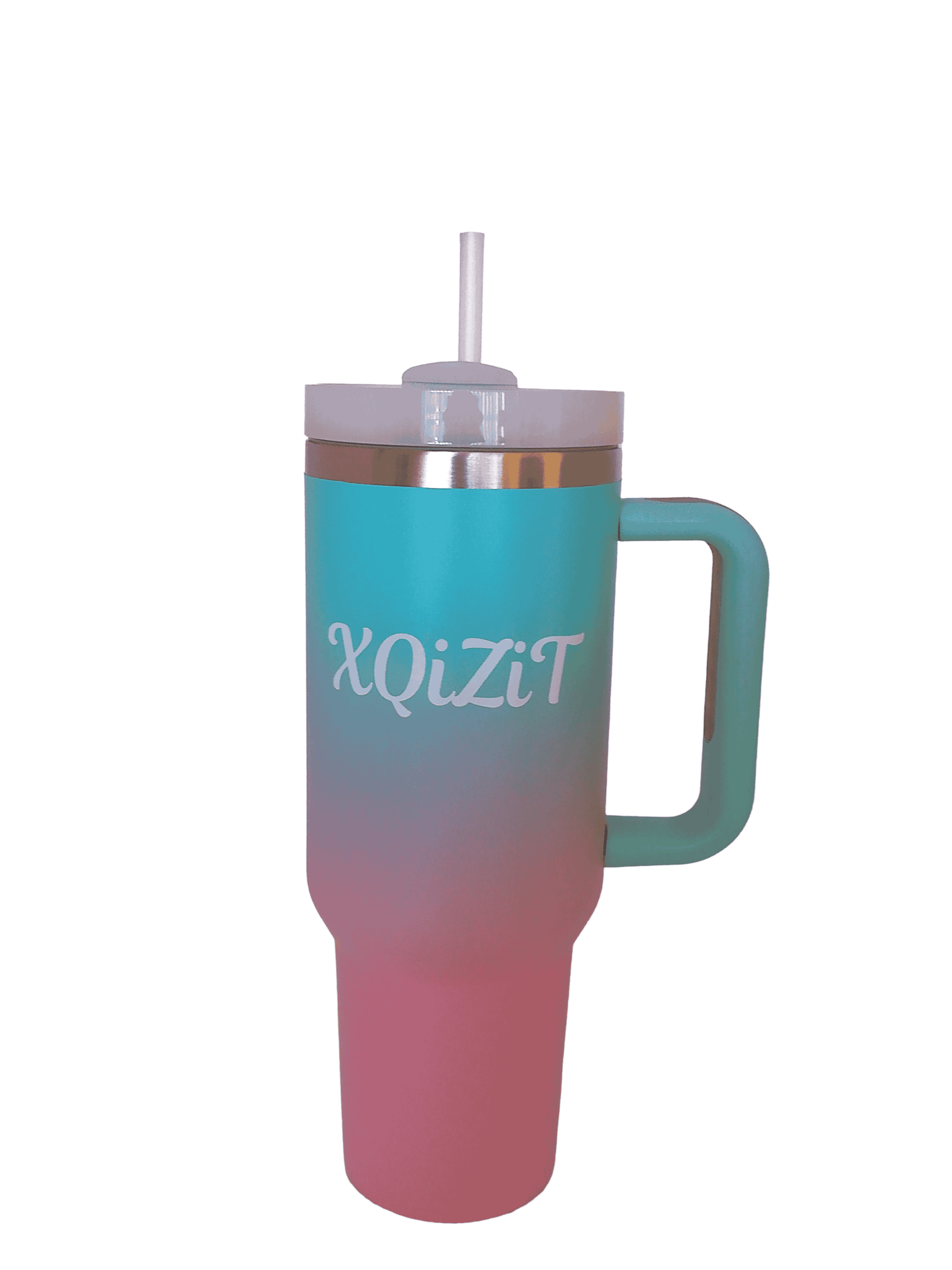 Water Bottle Tumbler, Stainless Steel Vacuum Insulated Tumbler with New Seal proof Lid and Straw for Water 40oz, Soda, Juice, Ice-Tea or Coffee Pink