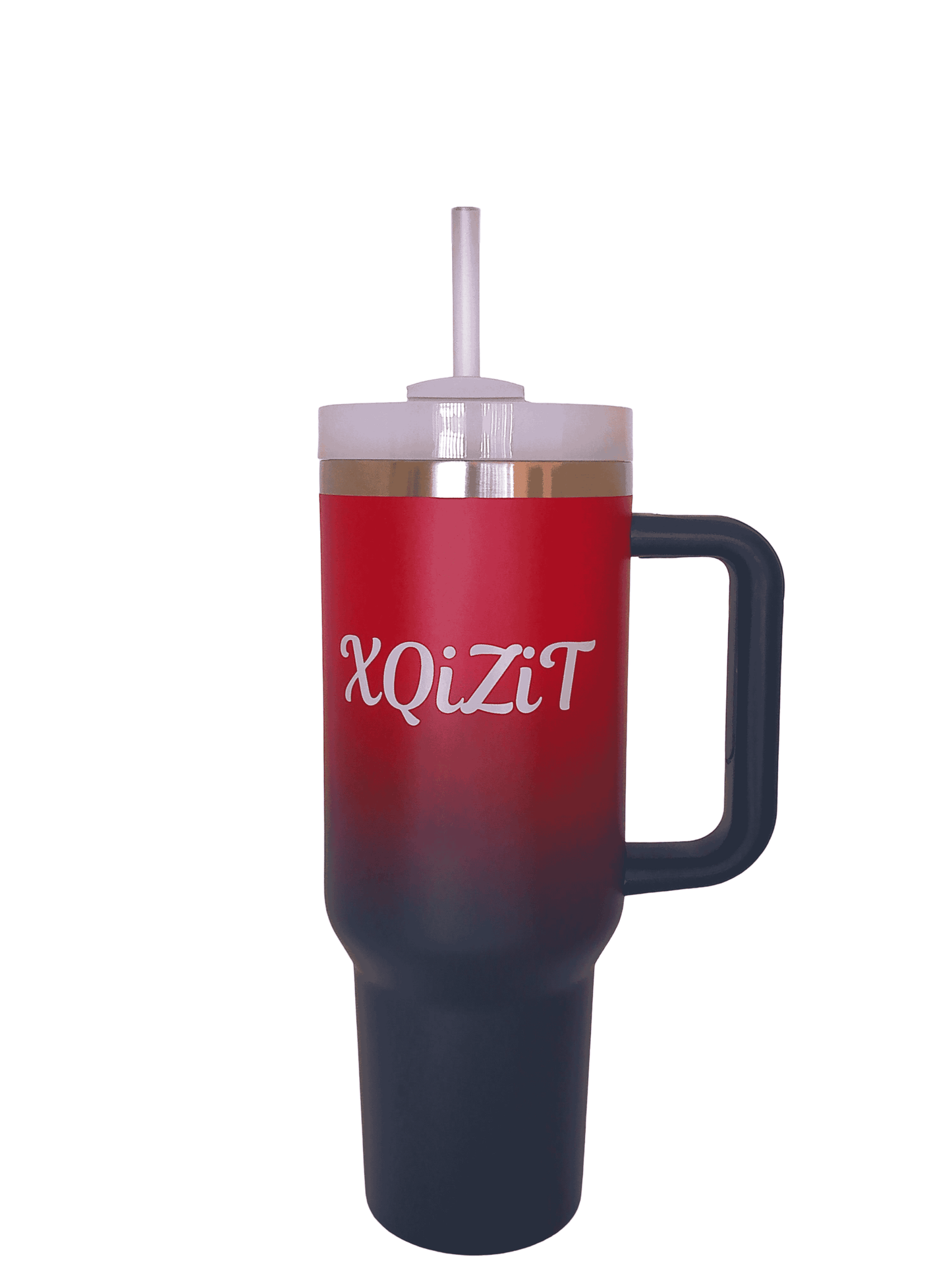 Water Bottle Tumbler, Stainless Steel Vacuum Insulated Tumbler with New Seal proof Lid and Straw for Water 40oz, Soda, Juice, Ice-Tea or Coffee Red