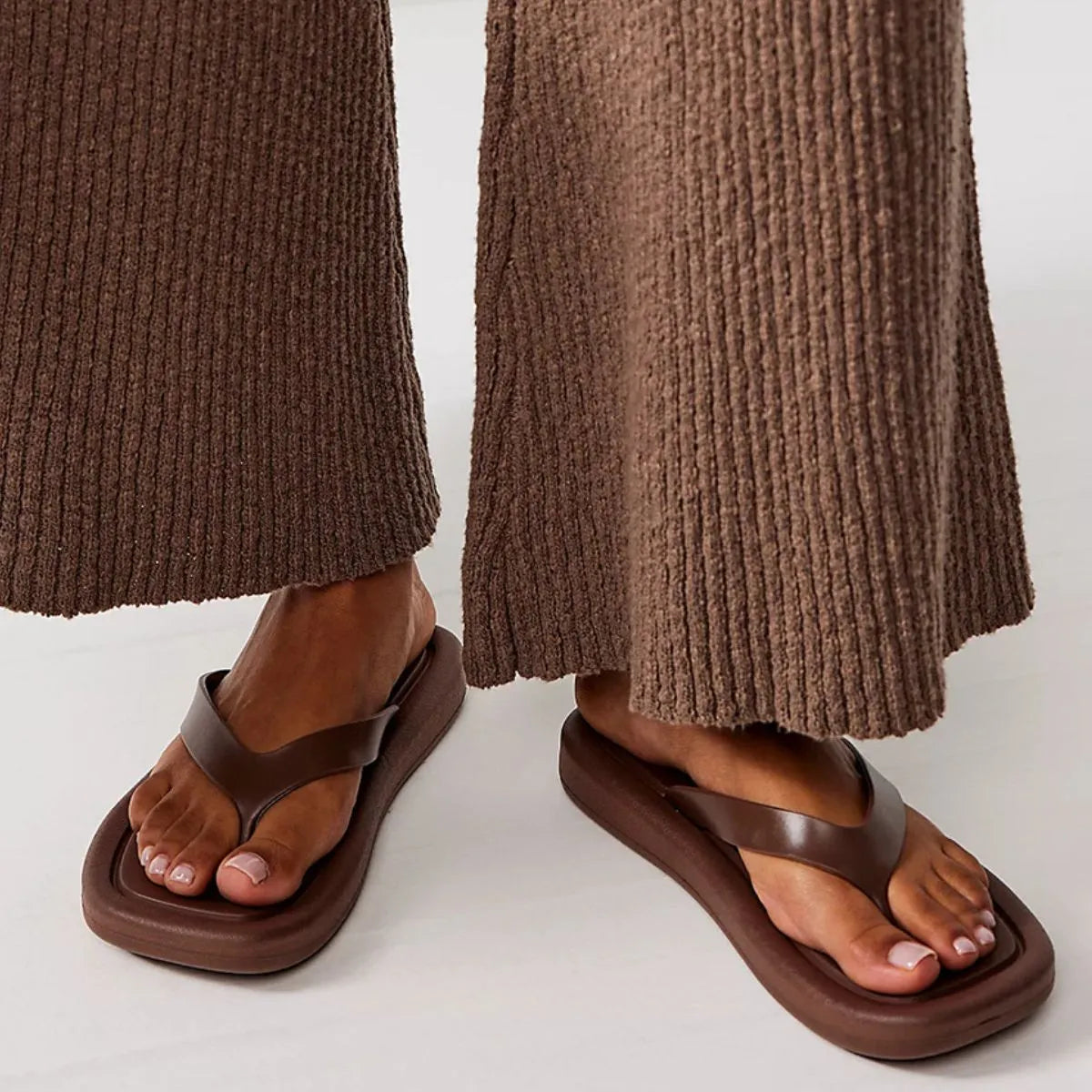 Toe Post Flats Slippers