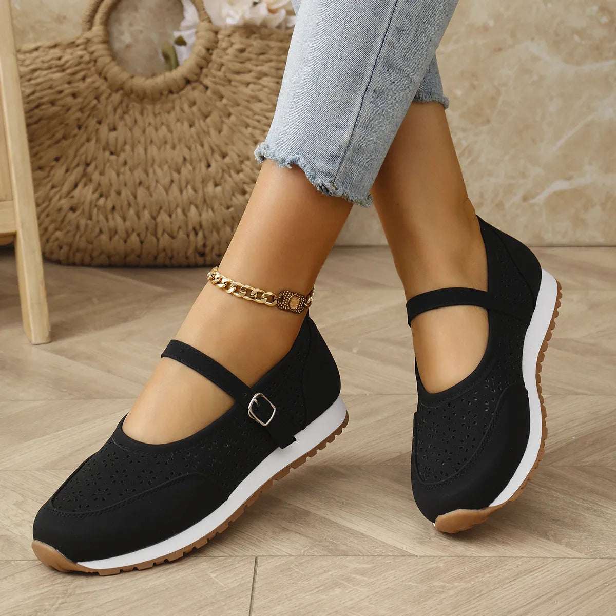 Round Toe Flats Sneakers