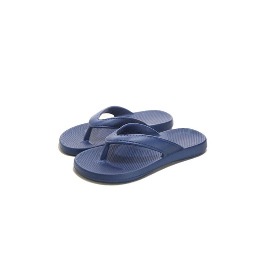 Toe Post Flats Slippers Blue