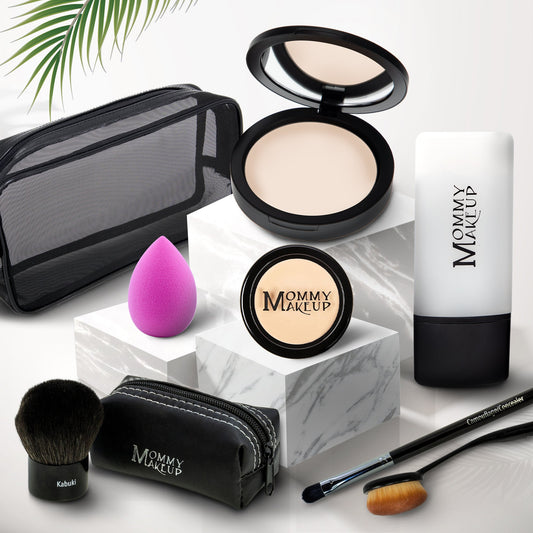 All About the Base | Talc-free Foundation & Concealer Set BRIGHT EYED (Light) - For porcelain to fair skin tones LULLABY (Light) - For porcelain to very fair complexions. Tends to burn easily