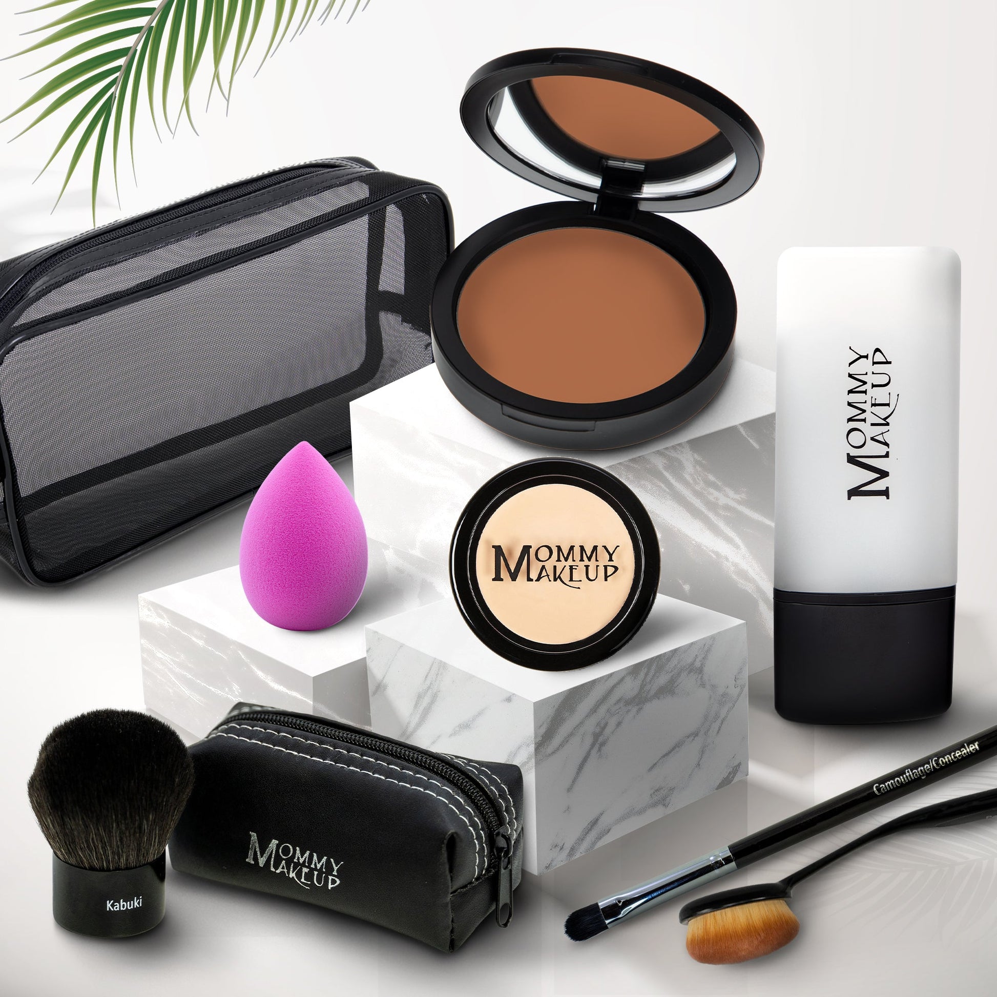 All About the Base | Talc-free Foundation & Concealer Set BRIGHT EYED (Light) - For porcelain to fair skin tones PUDDIN' (Dark) - For darker complexions