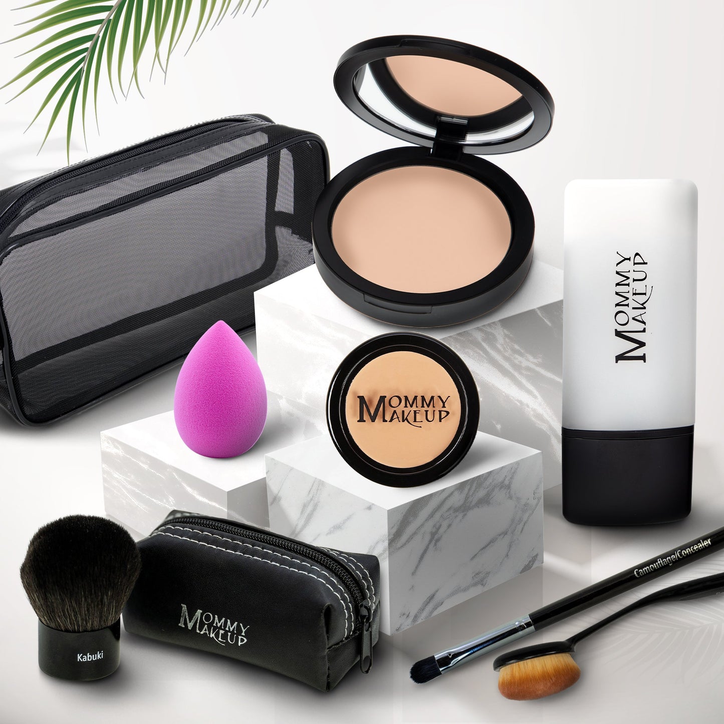 All About the Base | Talc-free Foundation & Concealer Set RESTED (Medium) - For light to medium skin tones DUE DATE (Medium) - For medium complexions. Tans easily in the sun