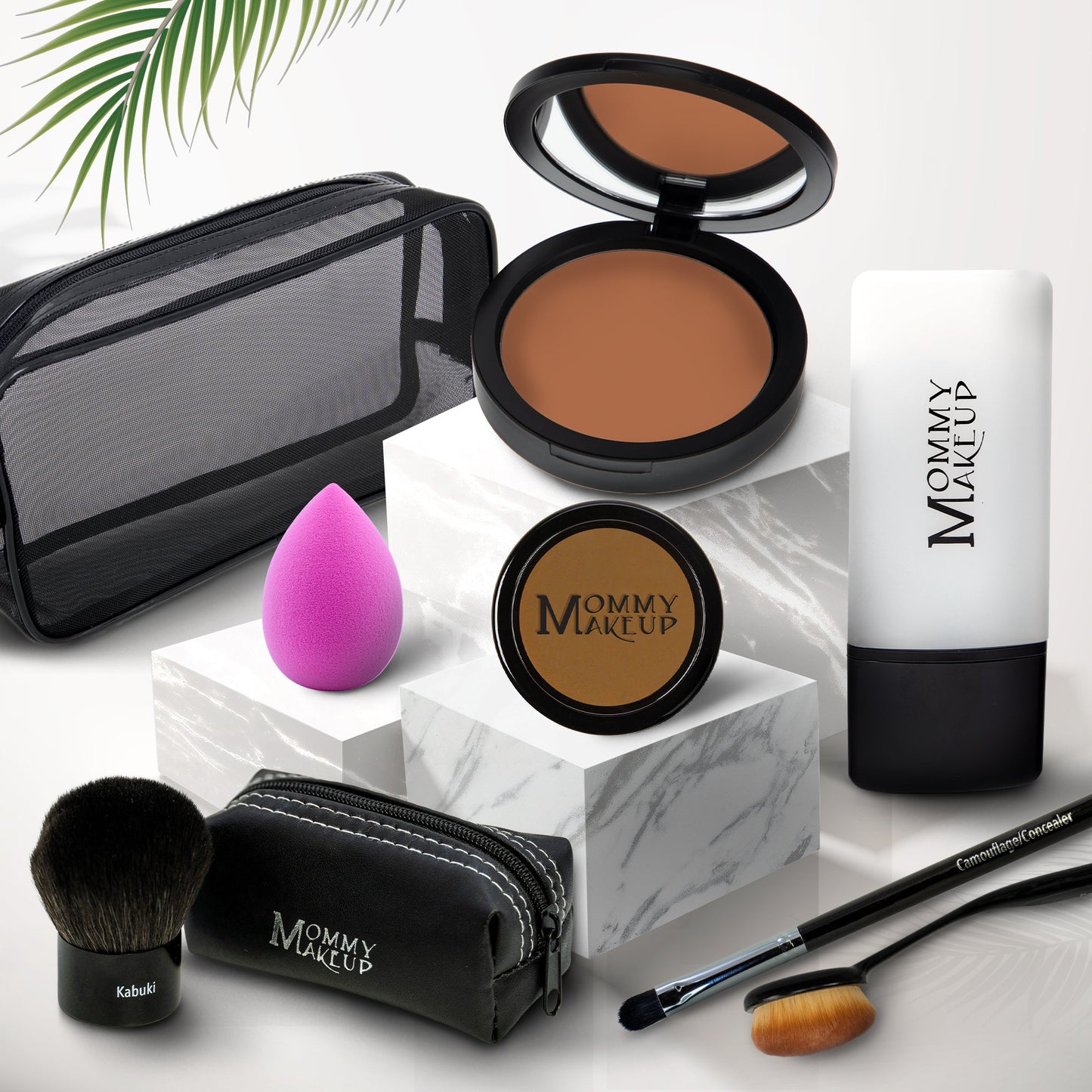All About the Base | Talc-free Foundation & Concealer Set GOOD NIGHT (Dark) - For darker skin tones PUDDIN' (Dark) - For darker complexions