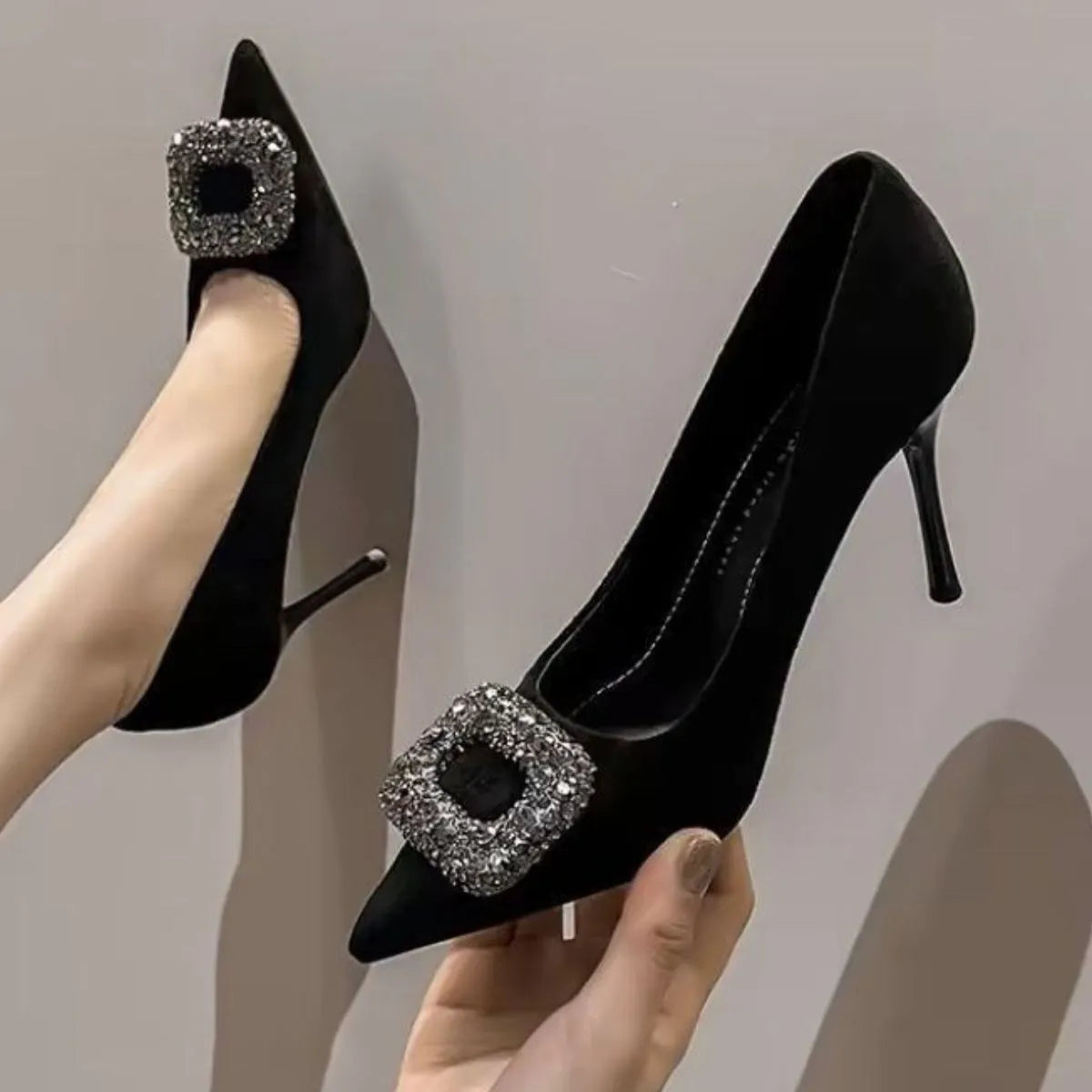 Point Toe Stiletto Pumps