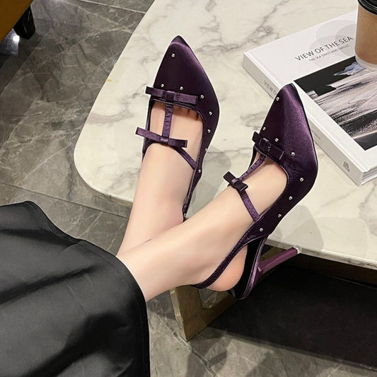 Point Toe Stiletto Pumps
