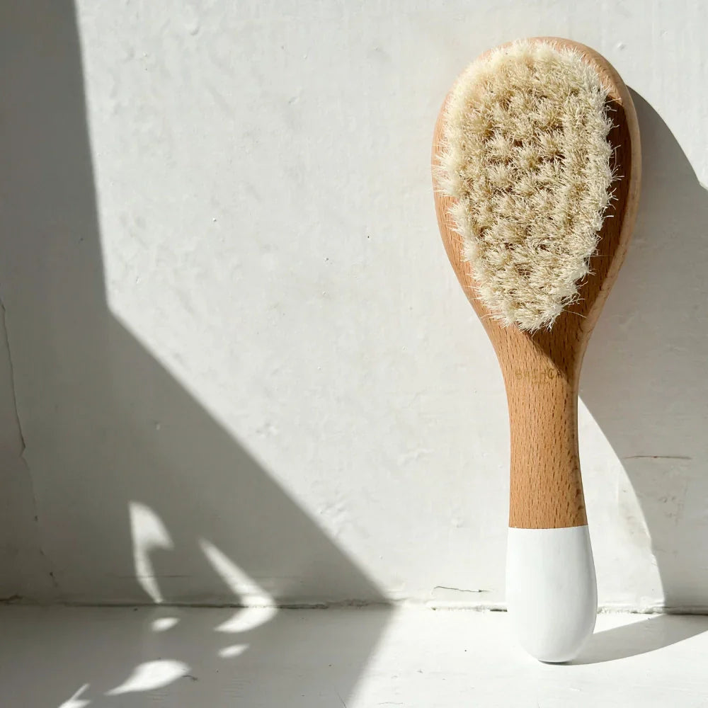 Soft Goat Hair Baby Hair Brush