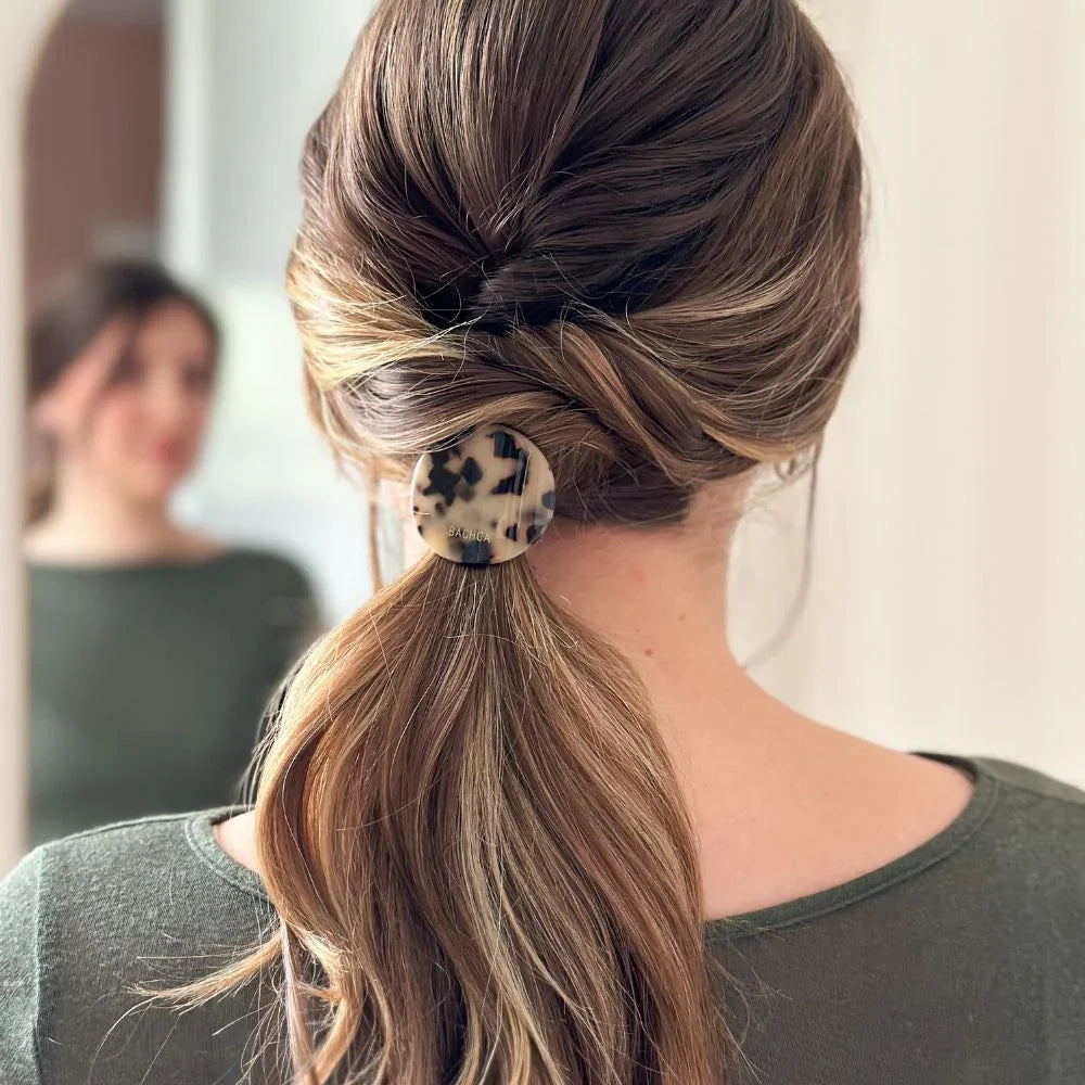 Glossy Plated Hair Elastic